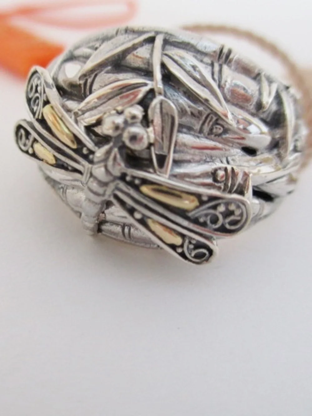 DEVATA - Dragonfly Sterling Silver Ring